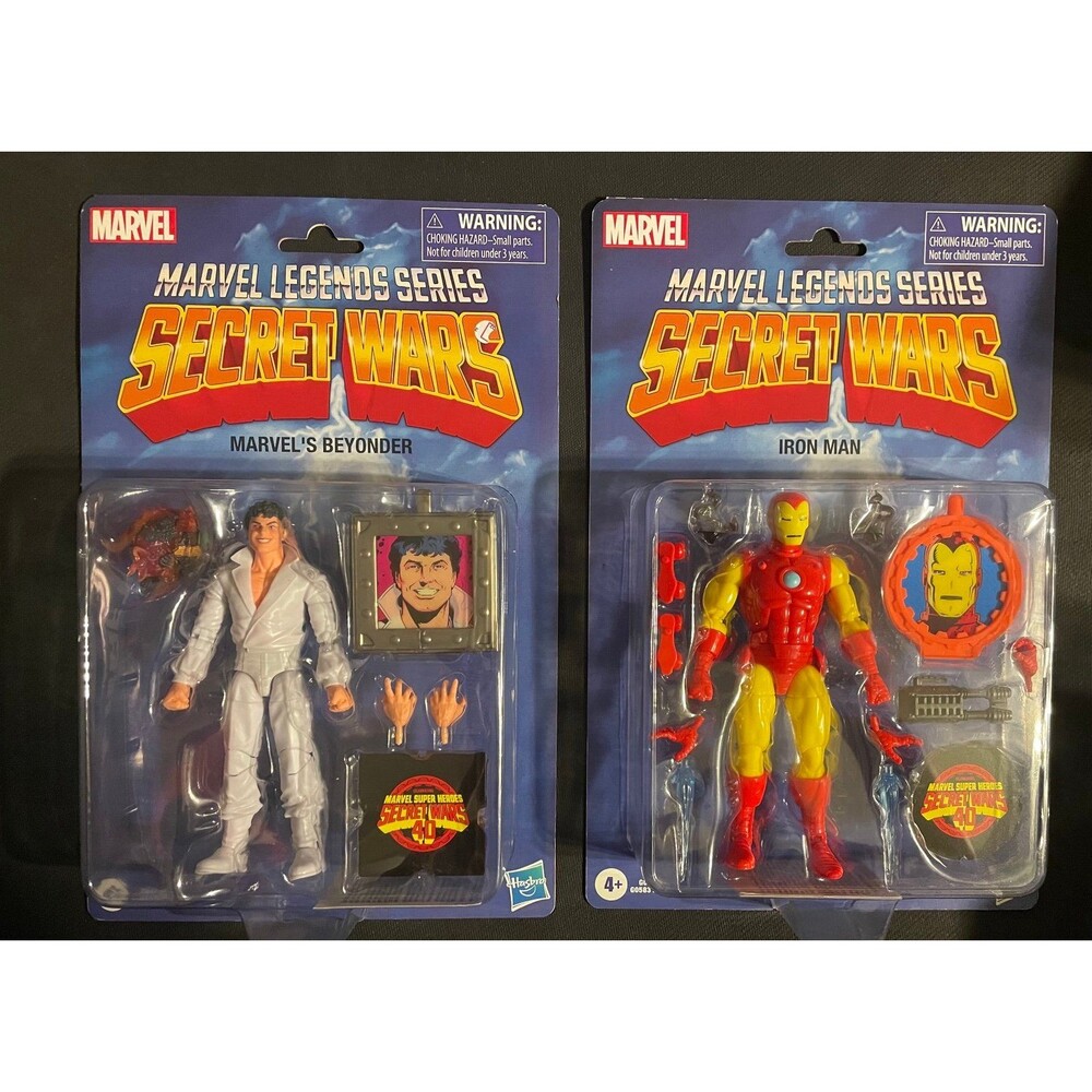 Marvel Legends Lot Secret Wars Iron Man and Beyonder